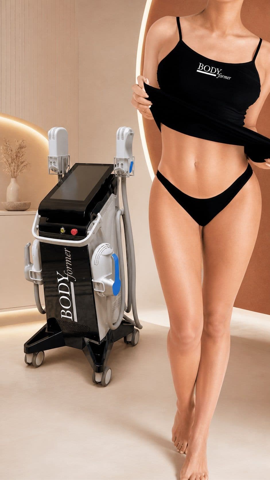 BODYformer – EMS-Muskelaufbau auf der Liege im Members Club – Sonnenstudio & Solarium in Hamburg