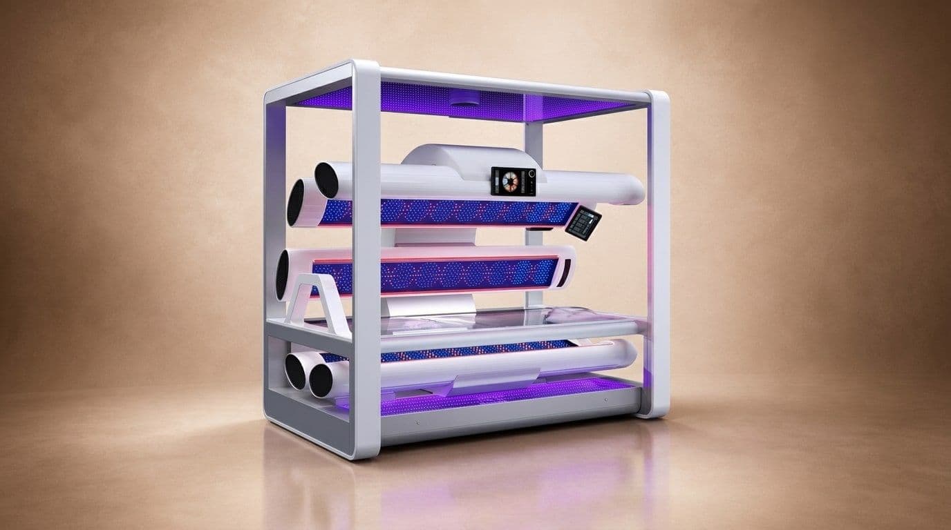 K11 Air Select FULL LED Sonnenbank im Members Club – Sonnenstudio & Solarium in Hamburg
