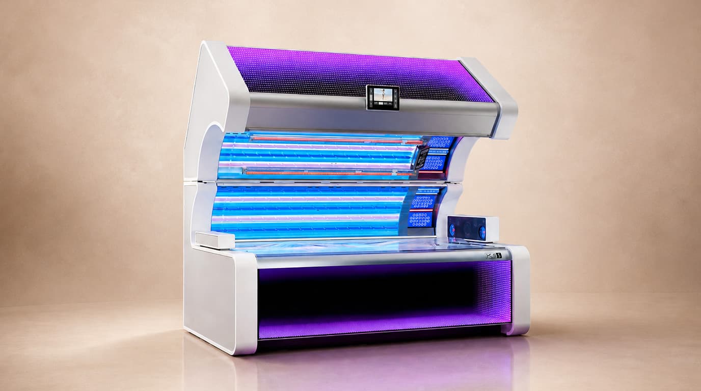MegaSun Bugatti K9S Sonnenbank im Members Club – Sonnenstudio & Solarium in Hamburg