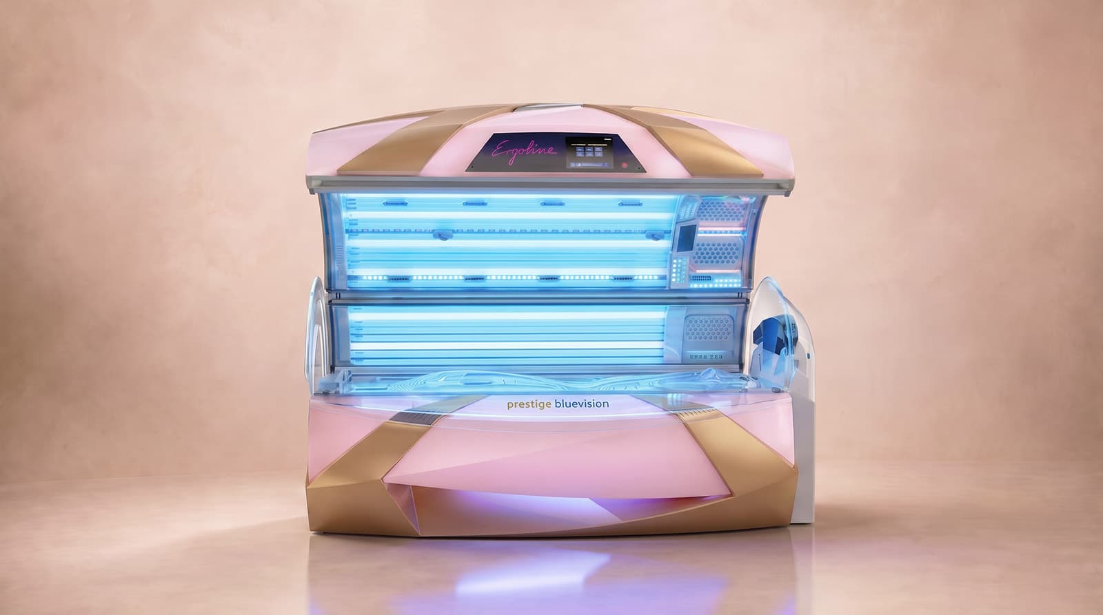 Ergoline Prestige Bluevision Sonnenbank im Members Club – Sonnenstudio & Solarium in Hamburg