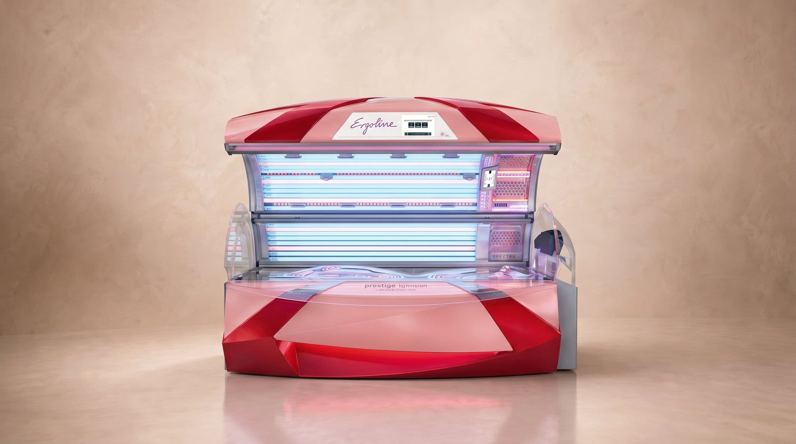 Ergoline Prestige Lightvision Sonnenbank im Members Club – Sonnenstudio & Solarium in Hamburg