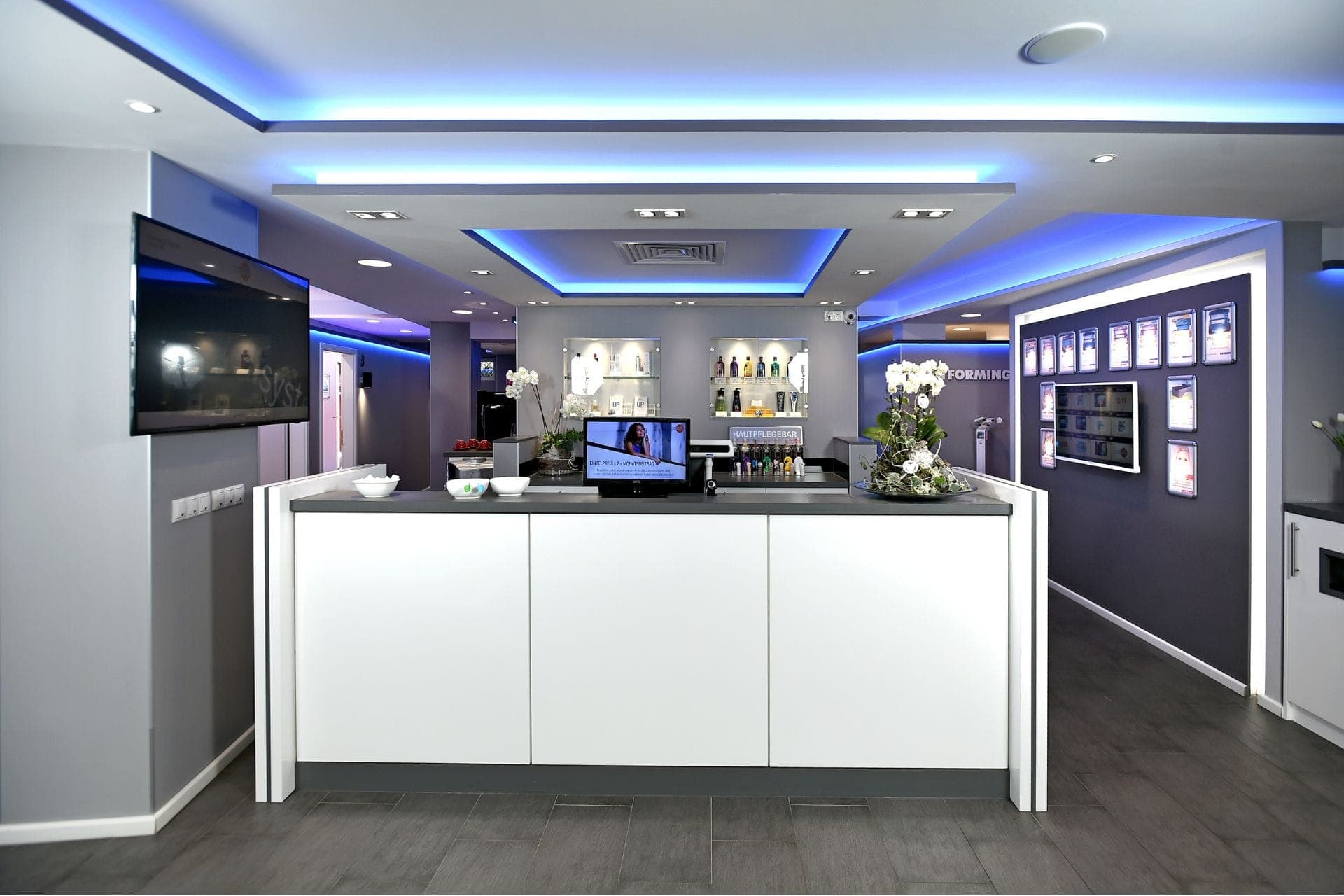 Studio Rahlstedt – Empfang im Members Club – Sonnenstudio & Solarium in Hamburg