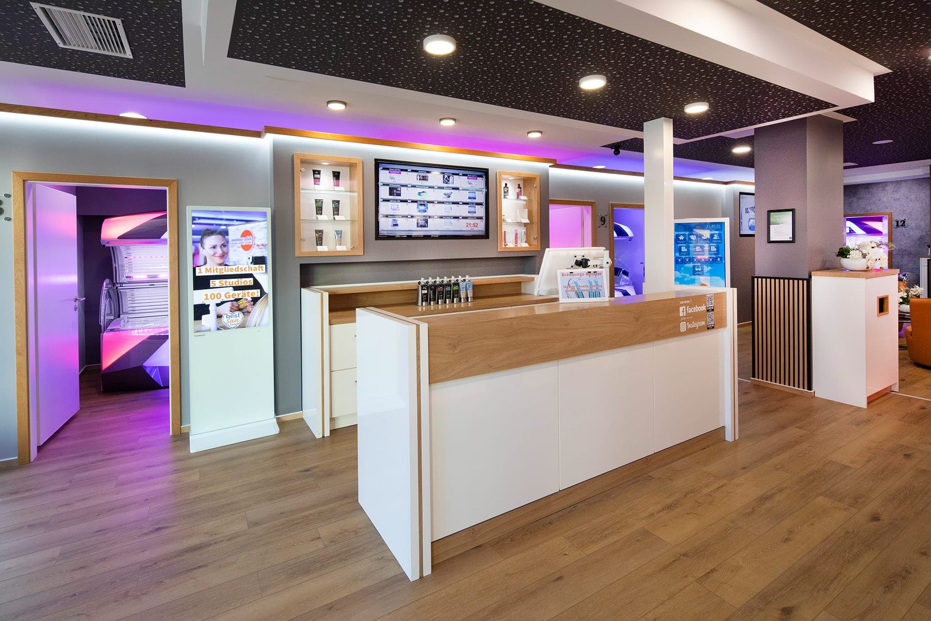 Studio Glinde im Members Club – Sonnenstudio & Solarium in Hamburg