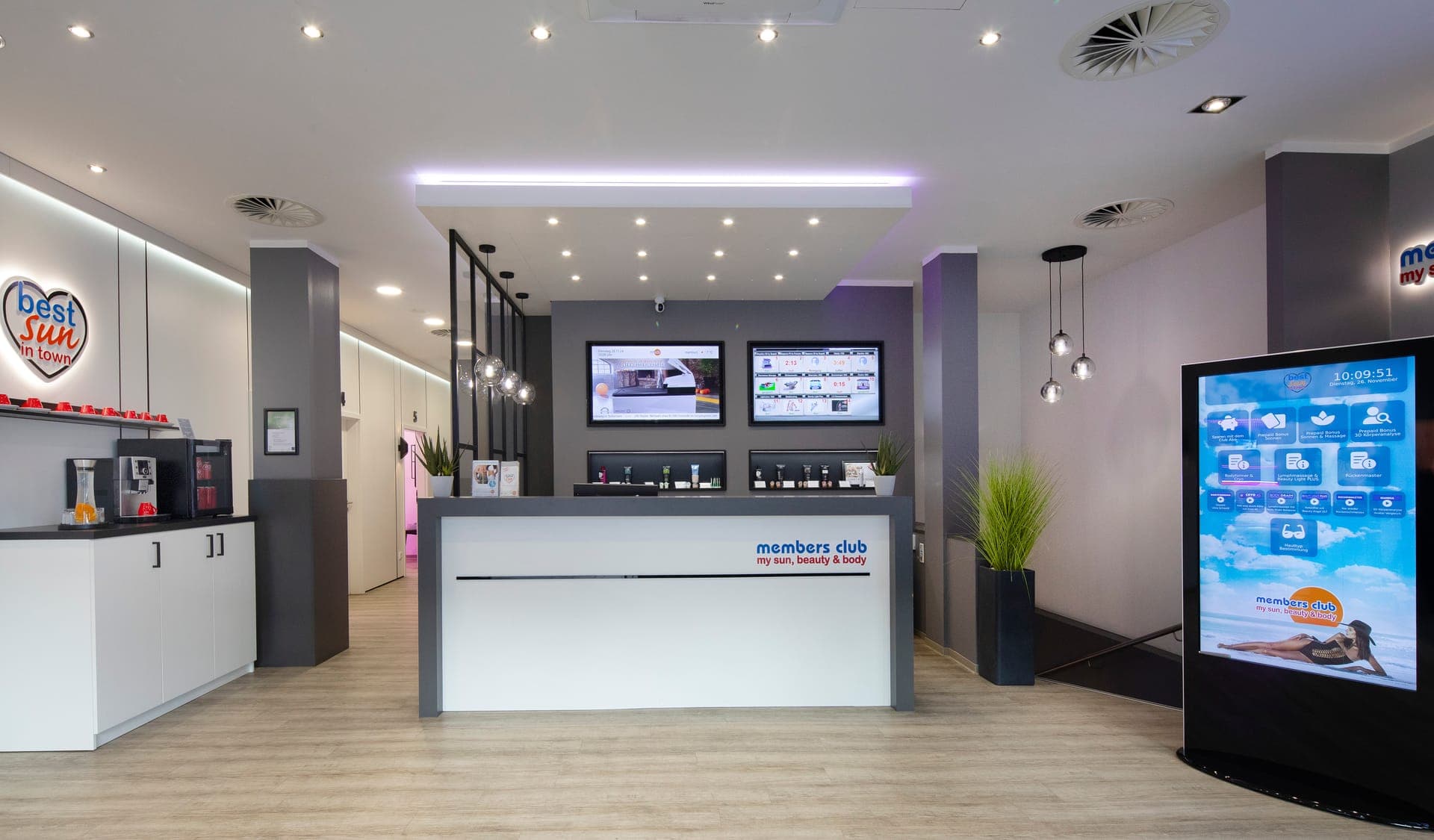 Studio Wandsbek im Members Club – Sonnenstudio & Solarium in Hamburg